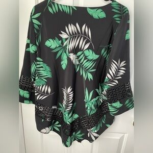 Alfane black and green top size L